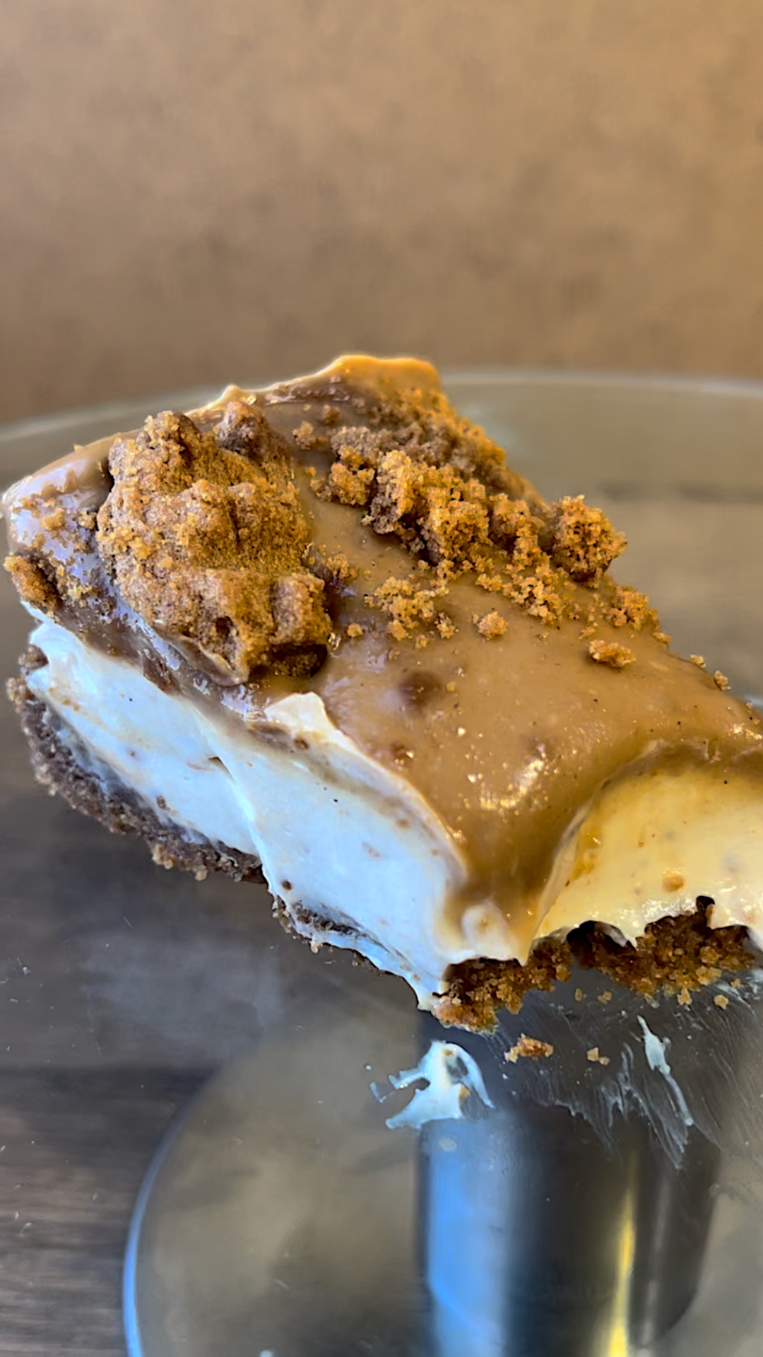 No-Bake Lotus Biscoff Cheesecake